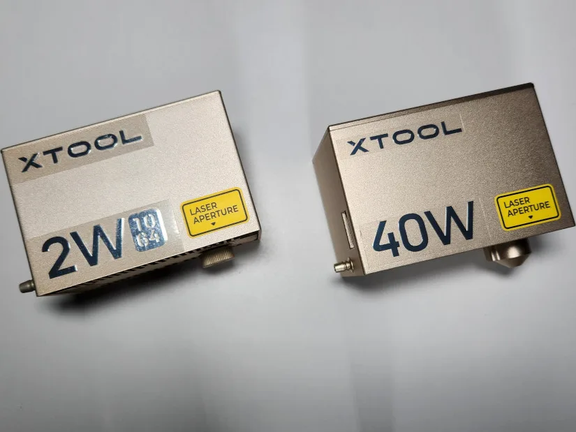 xTool 2W 1064 IR and 40W Laser Modules