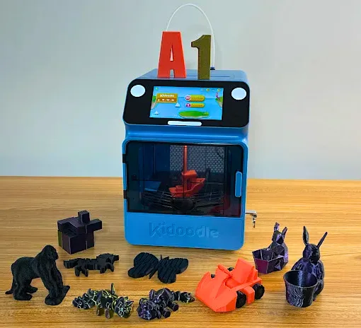 Kidoodle MiniBox A1 and Test Prints