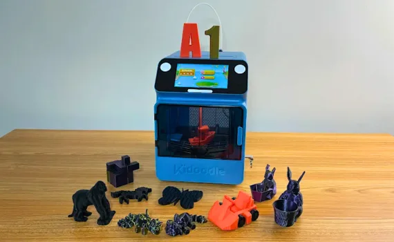 Kidoodle MiniBox A1 and Test Prints