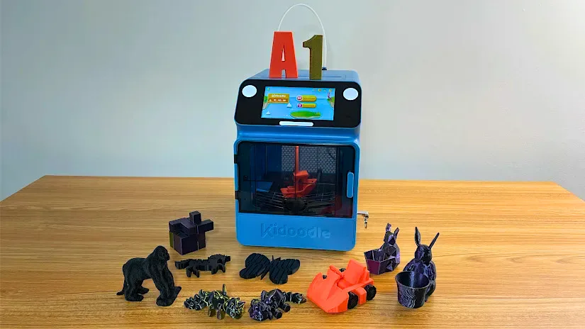 Kidoodle MiniBox A1 and Test Prints