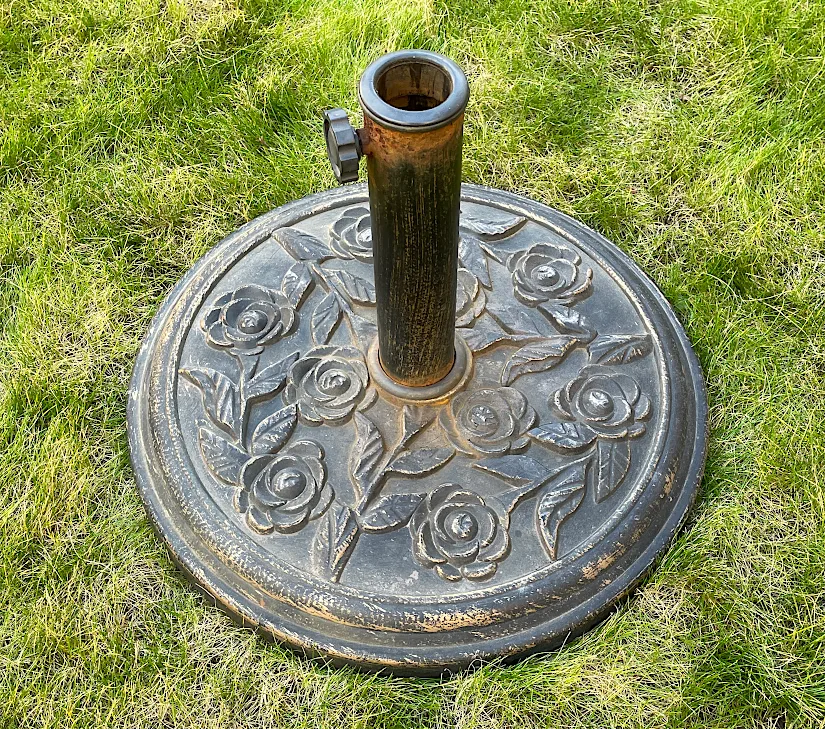 Iron Cast Parasol Stand Base