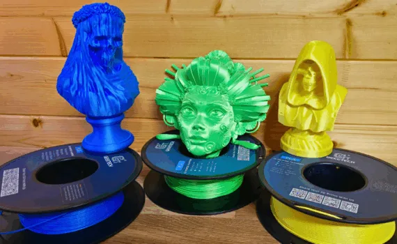 Geeetech PLA and Test Prints