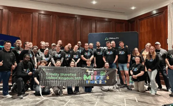 Creality ShareFest UK Attendees.