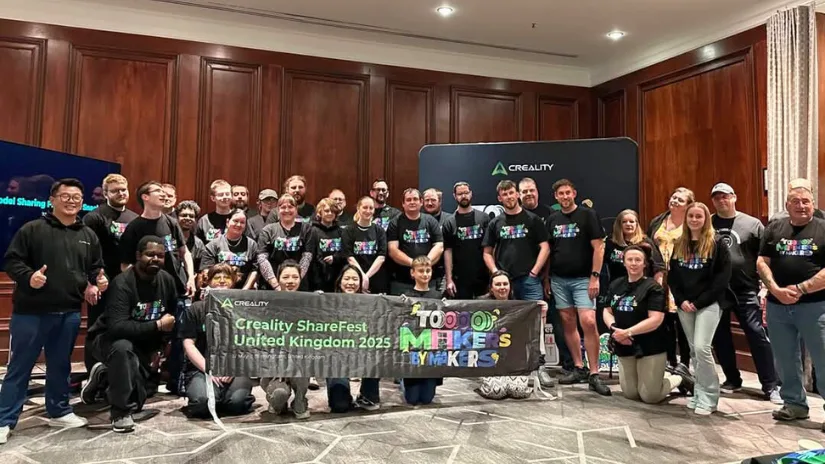 Creality ShareFest UK Attendees.