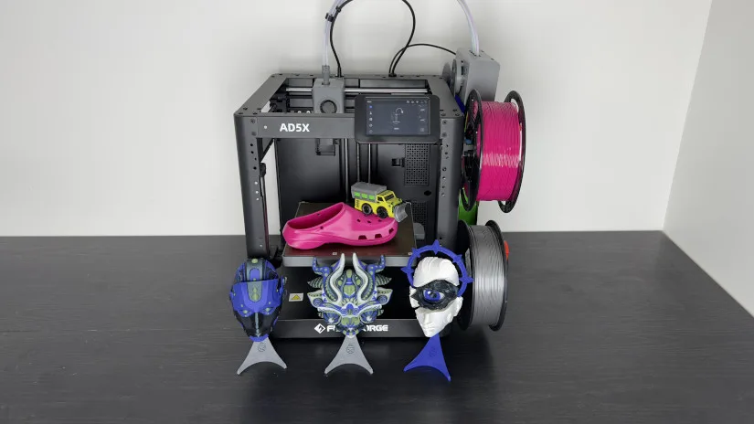 Flashforge AD5X and Test Prints Compilation