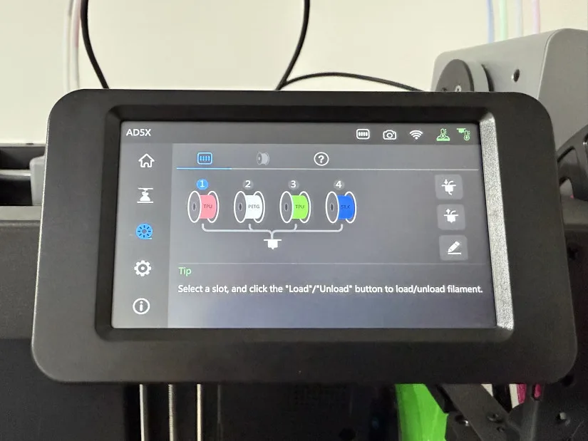 IFS Menu Screen