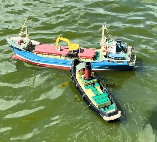 RC Model Boats in Action