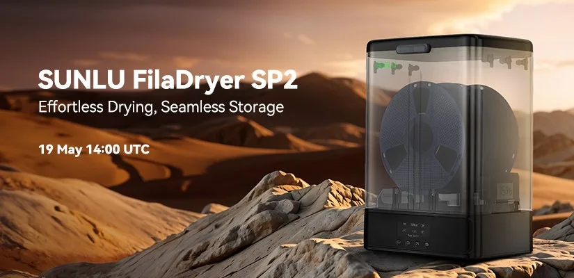 SUNLU FilaDryer SP2 Launch