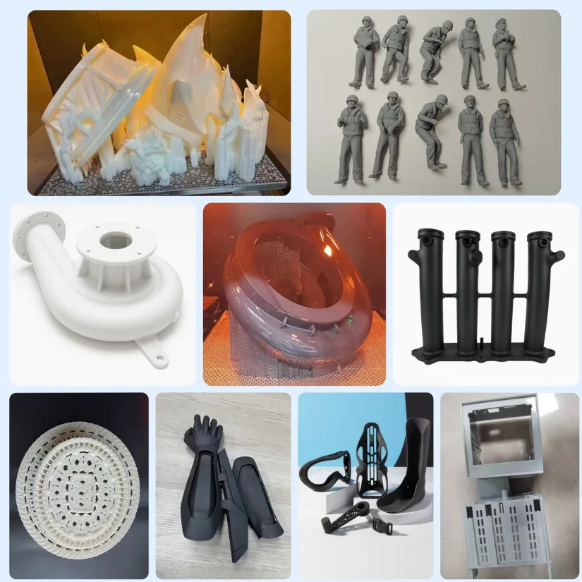Plastic & Resin 3D Printing Services - Examples
