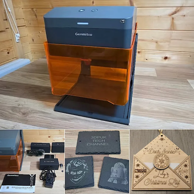Genmitsu Kiosk Laser 10W and Projects