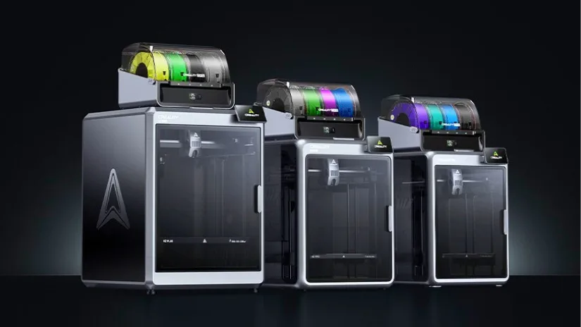 Creality K2 Series 3D Printers with Multicolour CFS Units