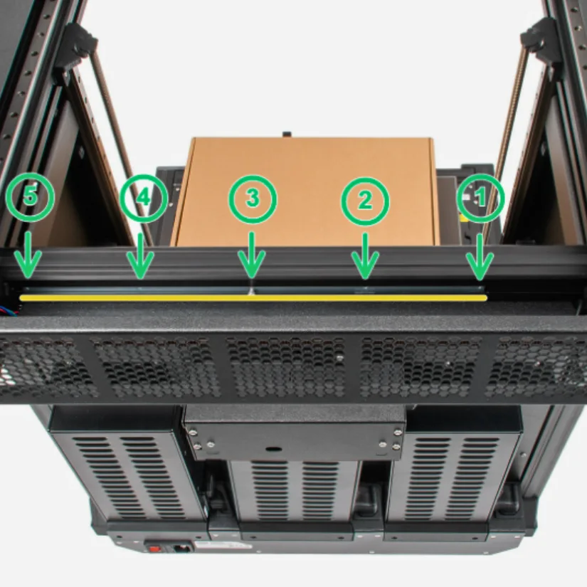 Guiding the Nextruder Cable
