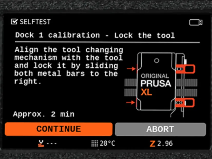 Lock the Tool - Instructions