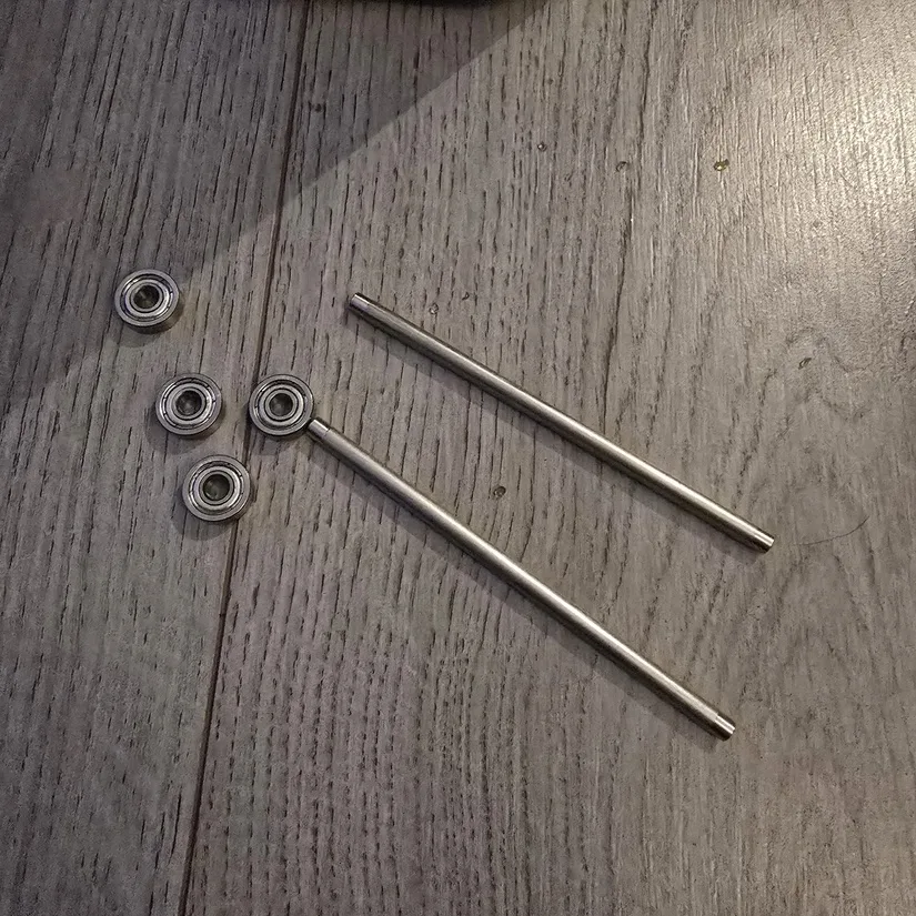 Gear bearings and rods