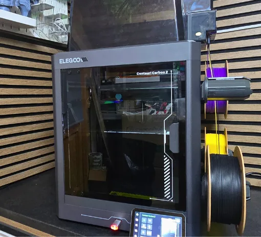 Elegoo Centauri Carbon 2 Combo CoreXY multi-colour 3D printer with enclosed build chamber