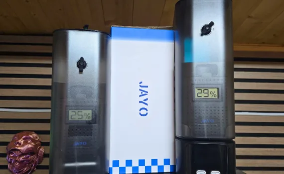 JAYO J1 FilaDryer stackable filament dryer with humidity display