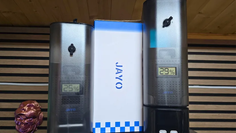 JAYO J1 FilaDryer stackable filament dryer with humidity display