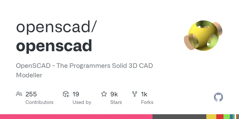 OpenSCAD software page screenshot