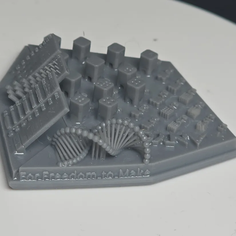 Calibration model print result