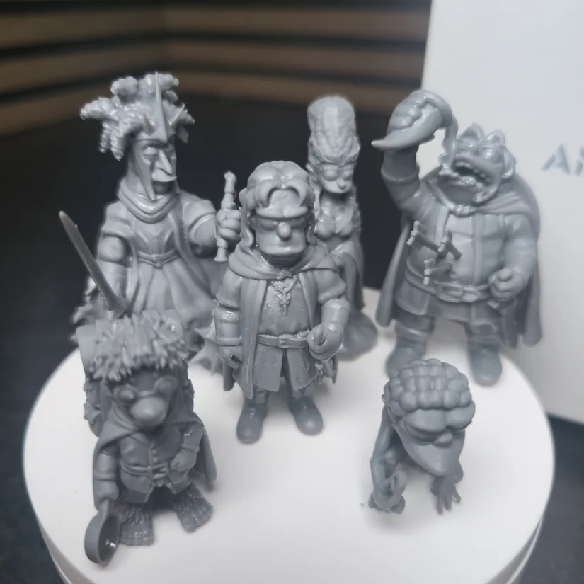 Nostalgic3D Simpsons LOTR print result