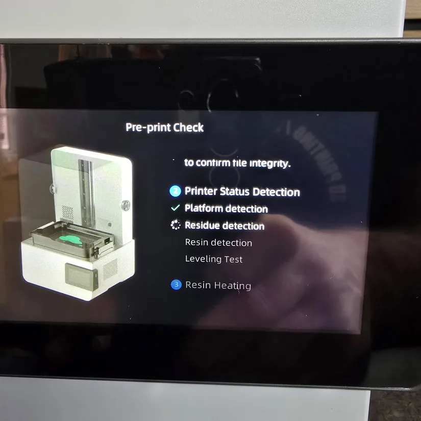 Anycubic Photon P1 pre-start check list