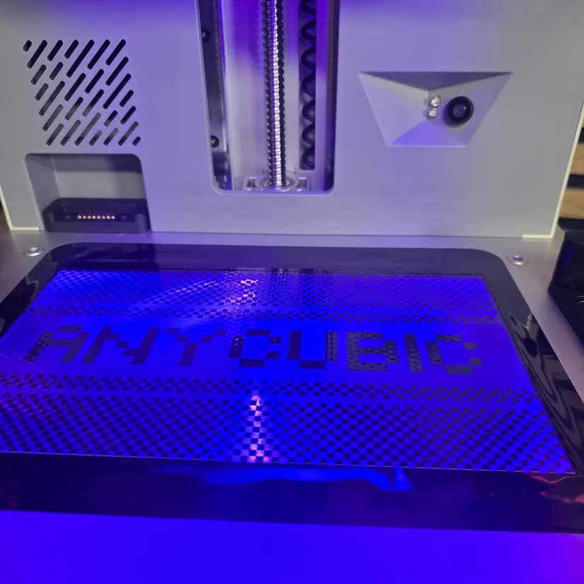 Anycubic Photon P1 screen test display