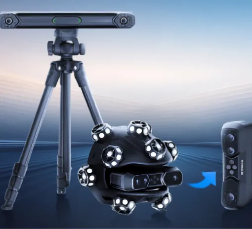 EinScan Trak wireless marker-free 3D scanning and tracking system