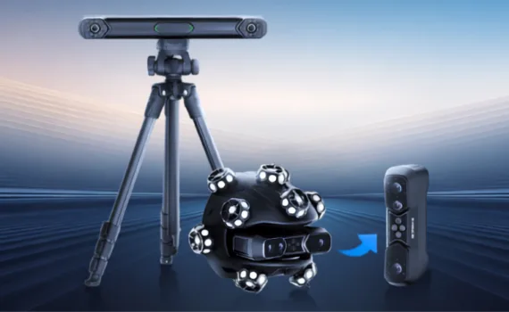 EinScan Trak wireless marker-free 3D scanning and tracking system