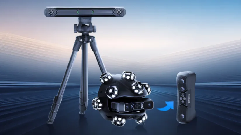 EinScan Trak wireless marker-free 3D scanning and tracking system