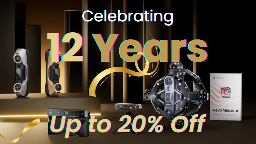 Revopoint New 3D Scanners: MetroY Ultra and POP4