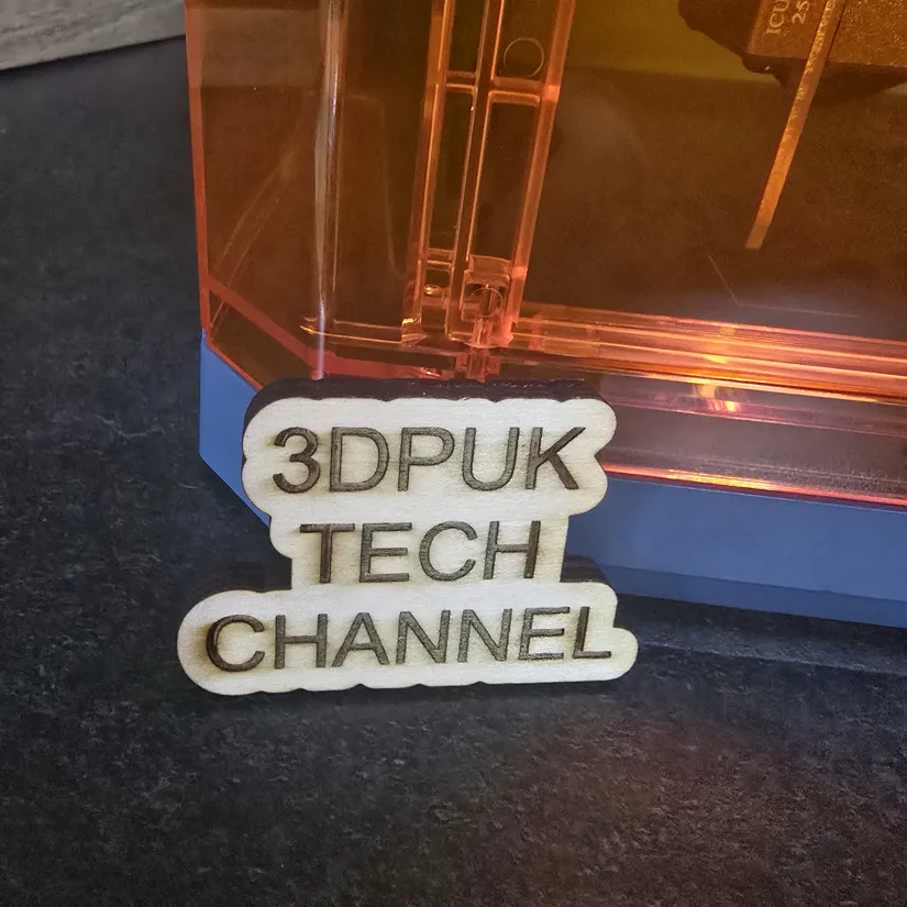 Sculpfun iCube Ultra 5mm plywood engraving and cut test