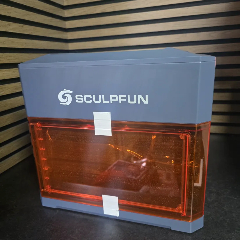 Sculpfun iCube Ultra interlock door