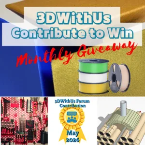 Contribute to Win - Monthly Giveaway