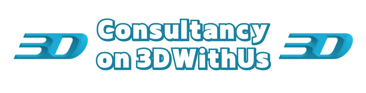 Consultancy Services on 3DWithUs. Banner