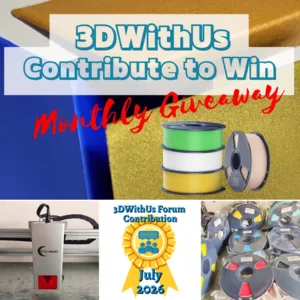 Contribute to Win - Monthly Giveaway