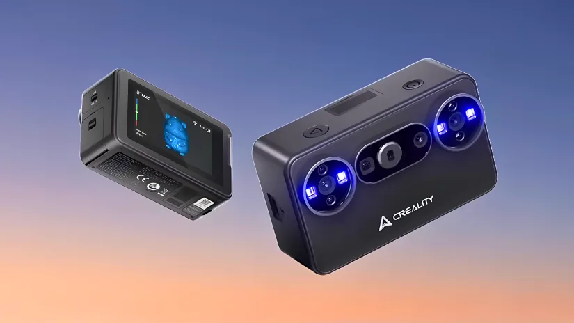 Creality Pika handheld 3D scanner with built-in display
