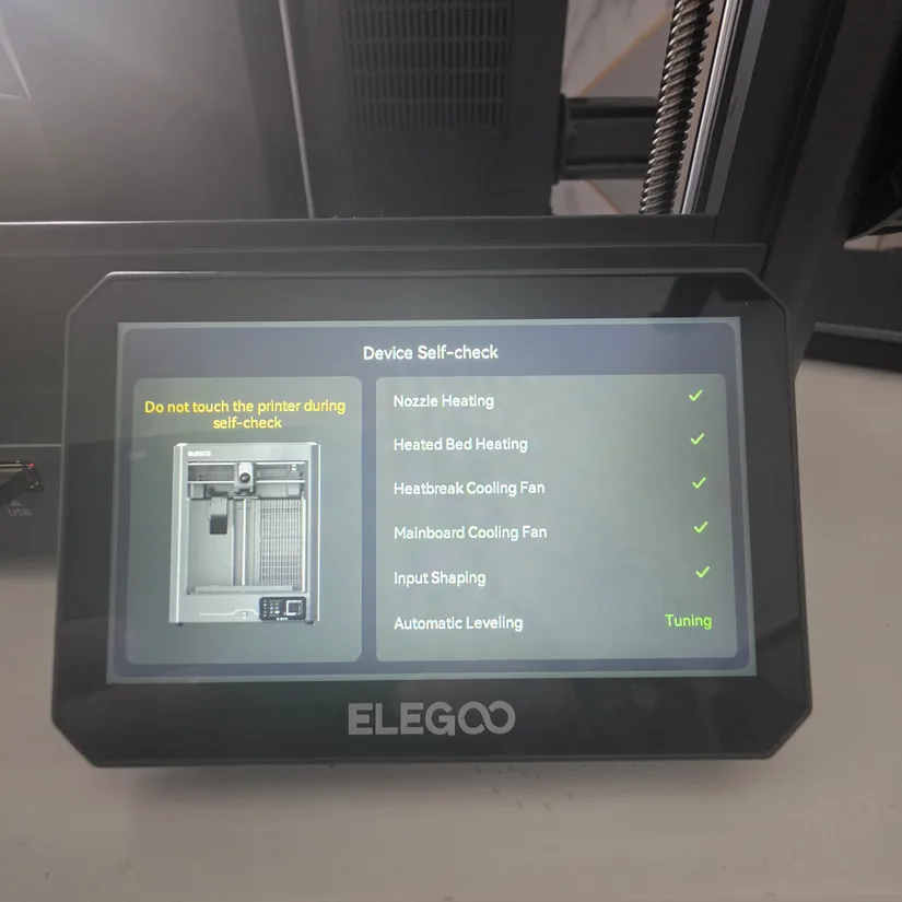 Elegoo Centauri 2 Combo 5 inch touchscreen