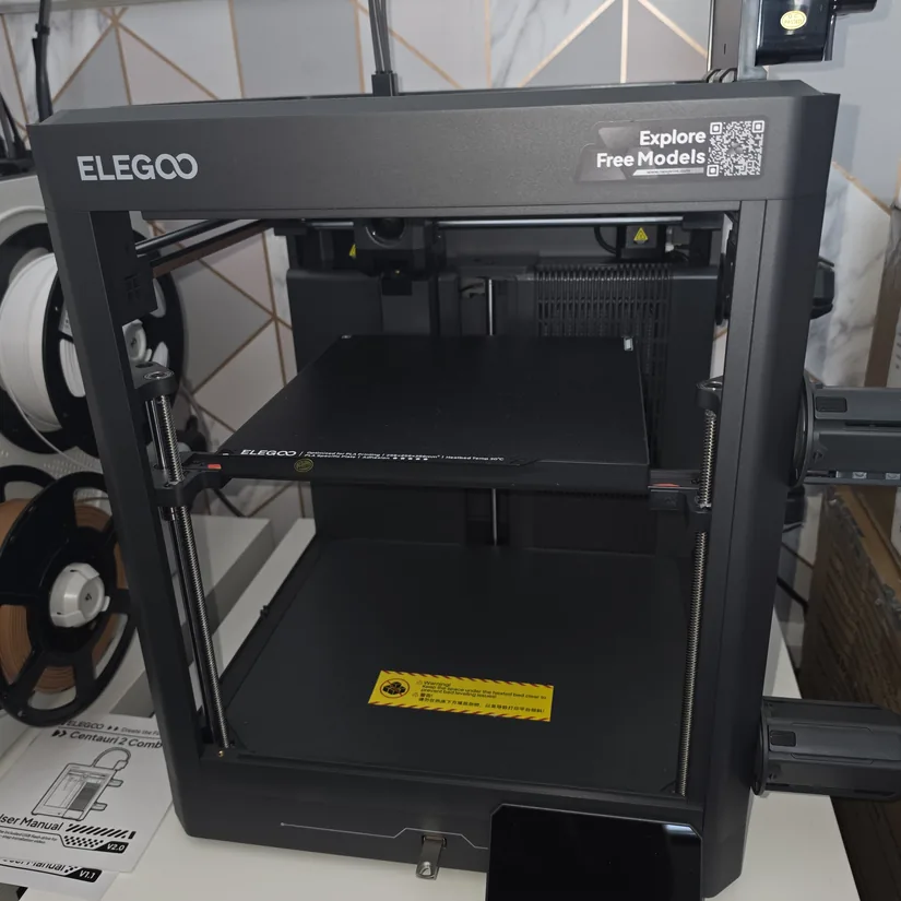Elegoo Centauri 2 Combo open frame design