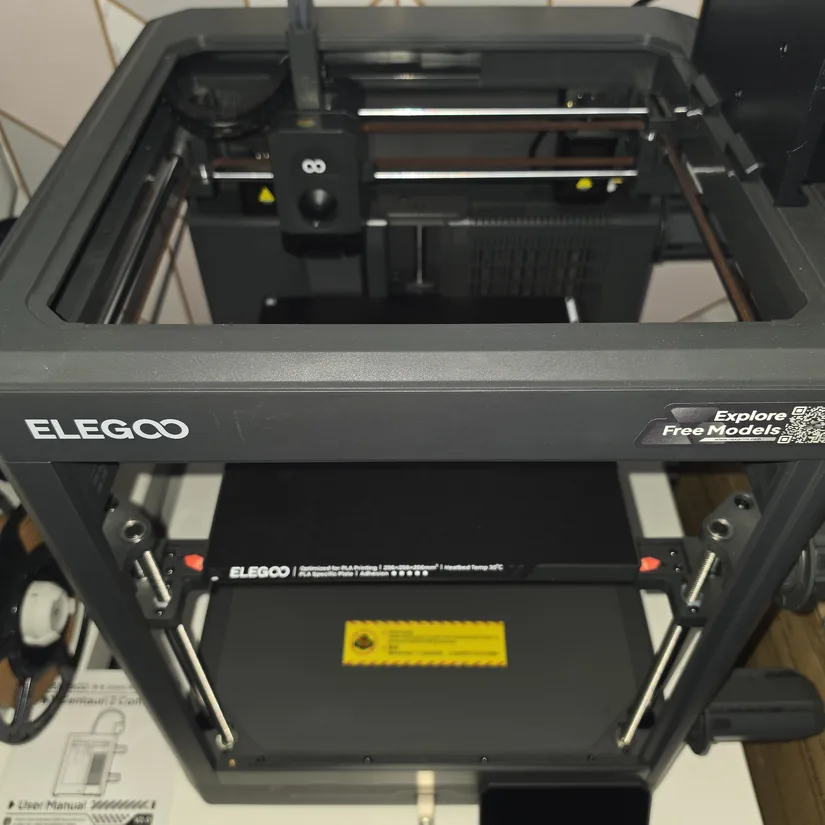 Overhead view of Elegoo Centauri 2 Combo