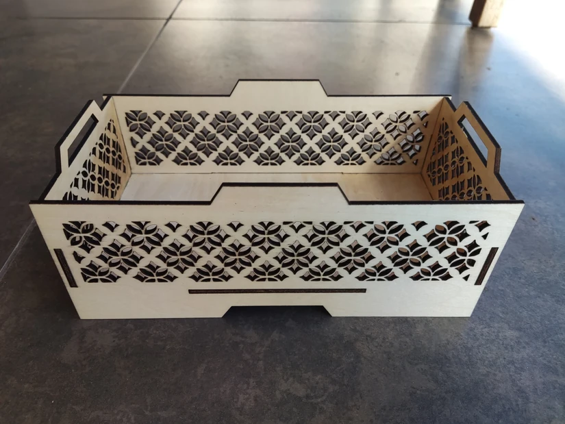 3 mm plywood box cut and assembled with the Carverall X1Pro