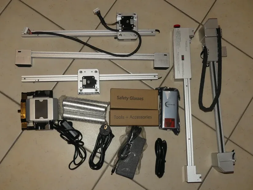 Carverall X1Pro package contents and accessories