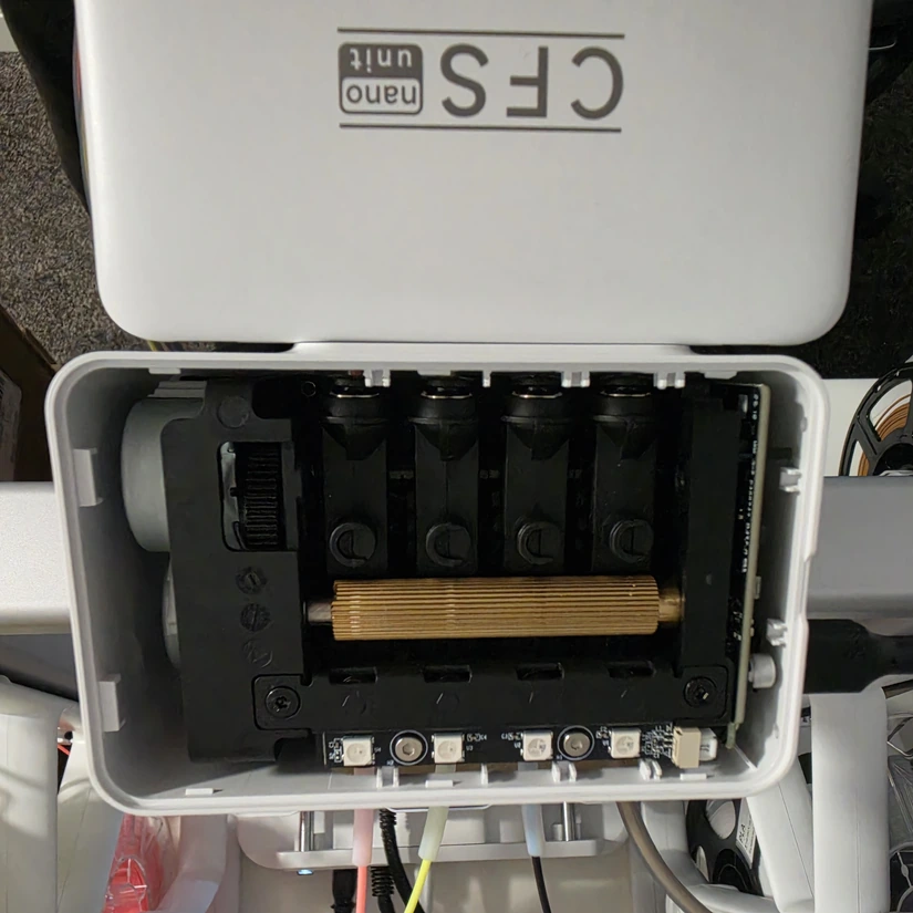 Inside the Creality CFS Nano filament system