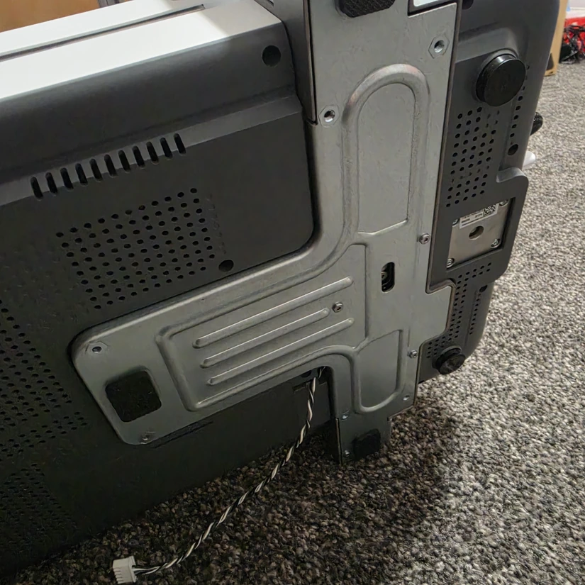 Creality SparkX i7 Nano frame and base connected
