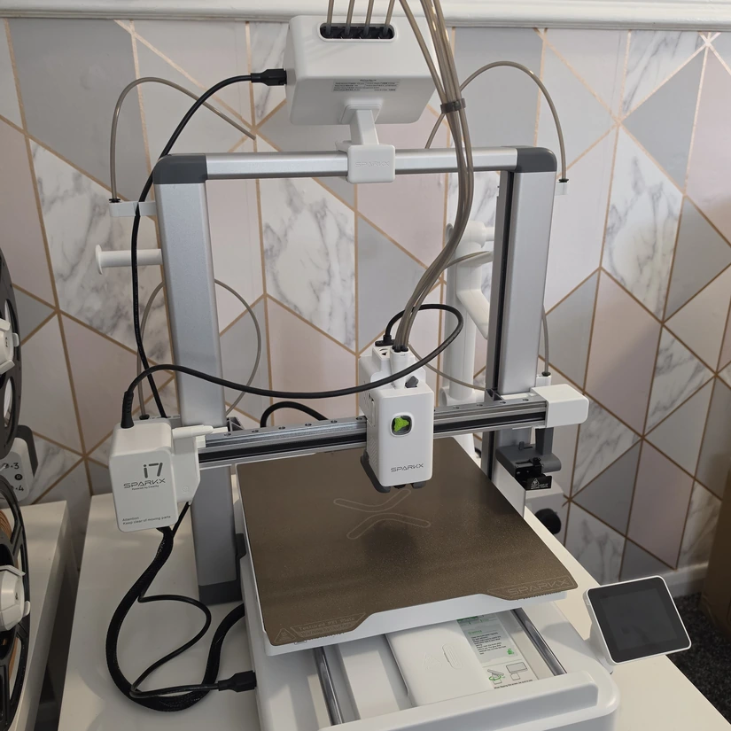 Creality SparkX i7 Nano full setup with CFS Nano