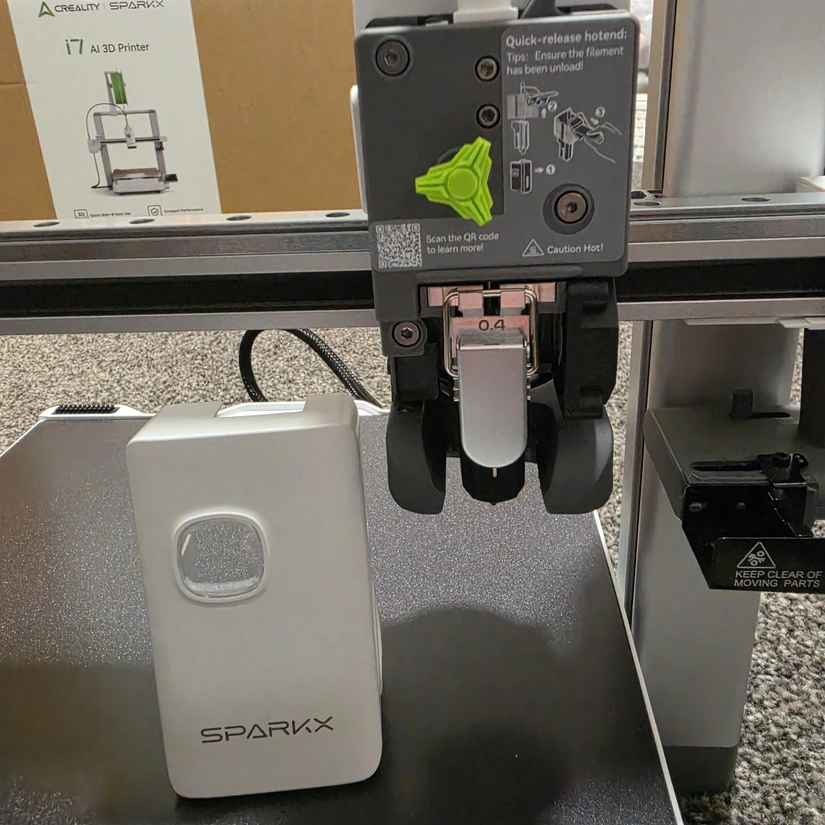 Creality SparkX i7 Nano quick-release hotend