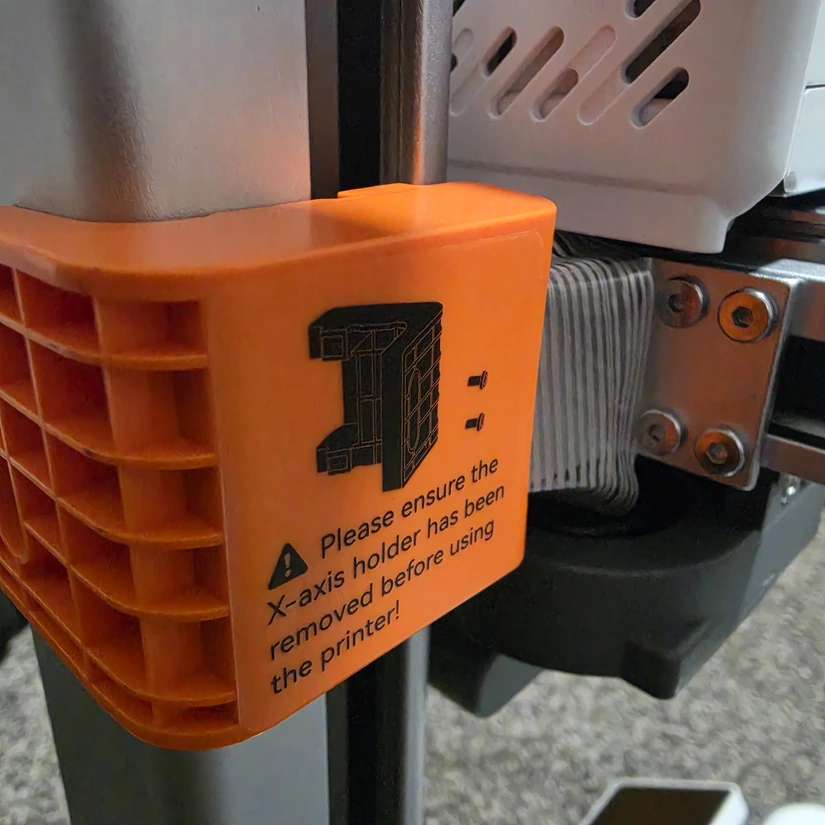 Creality SparkX i7 Nano X-axis lock bracket
