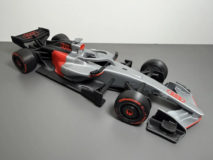 Bambu Lab H2C racing car front side