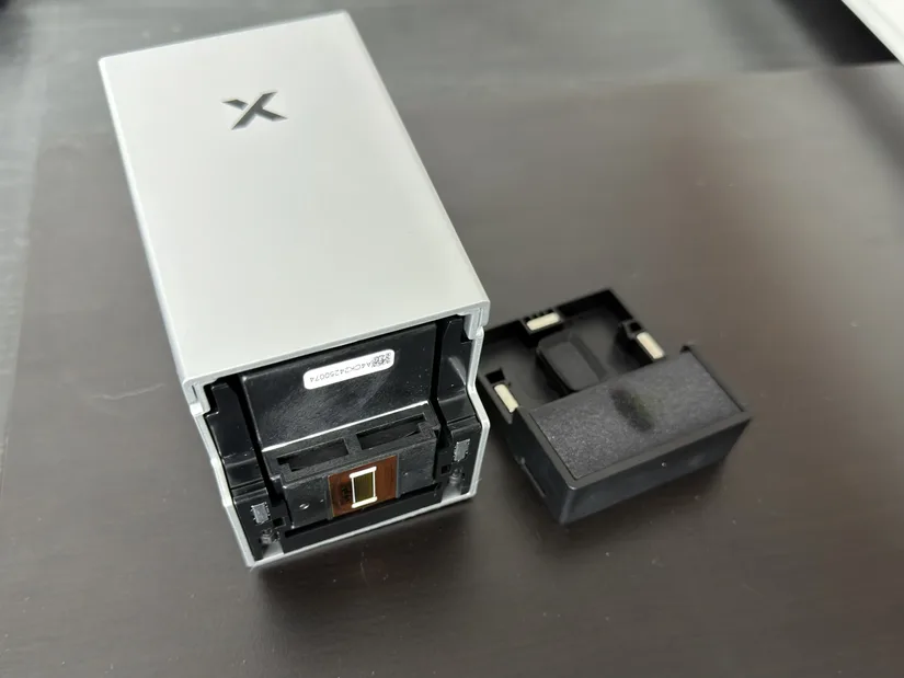 xTool M2 redesigned inkjet cover and maintenance assembly