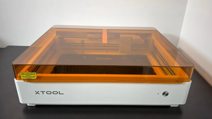 xTool M2 desktop laser cutter and inkjet printer front view